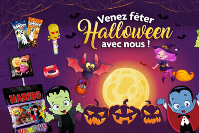 Les bonbons Halloween