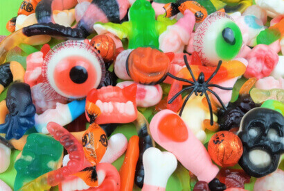 Trouver le meilleur bonbon Halloween !