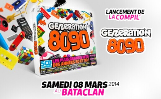 Génération 80-90 : Lancement de la COMPIL'