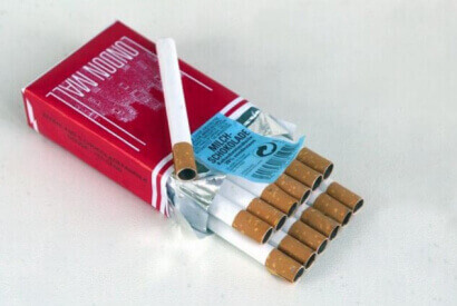 Les cigarettes en chocolat de notre enfance