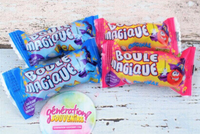 Boule Magique, le bonbon qui change de goûts et de couleurs !