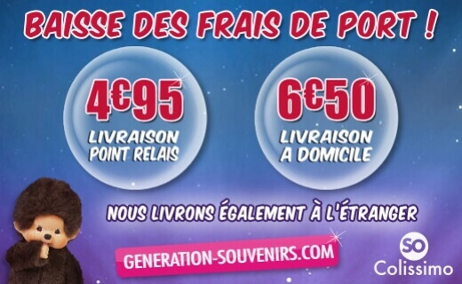 Baisse des frais de port !